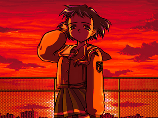 夕焼け ⁄ 瑠璃子さん